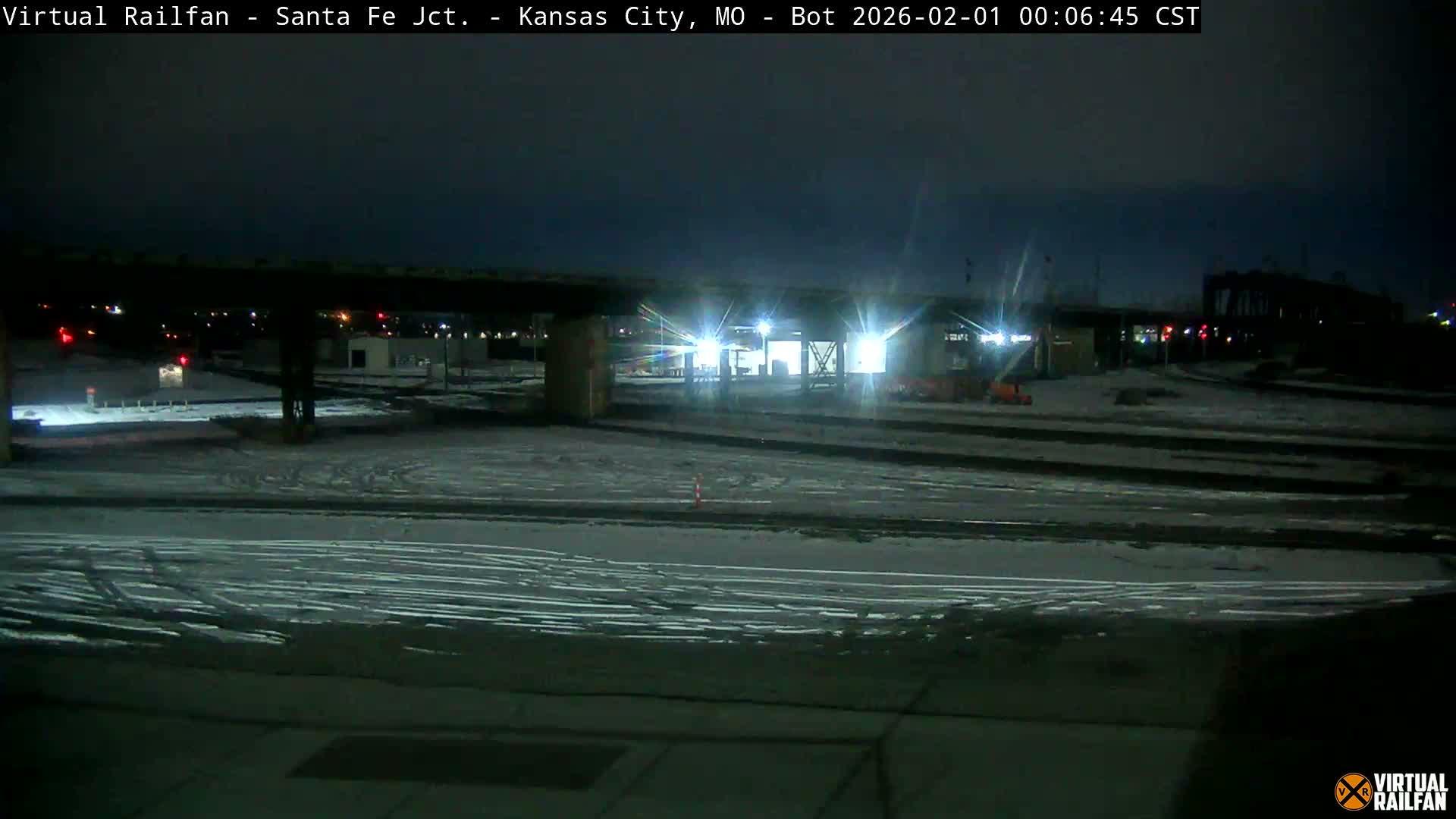 Kansas City Santa Fe Railway Junction Live Cam - Kansas City, Jackson, Missouri, USA 