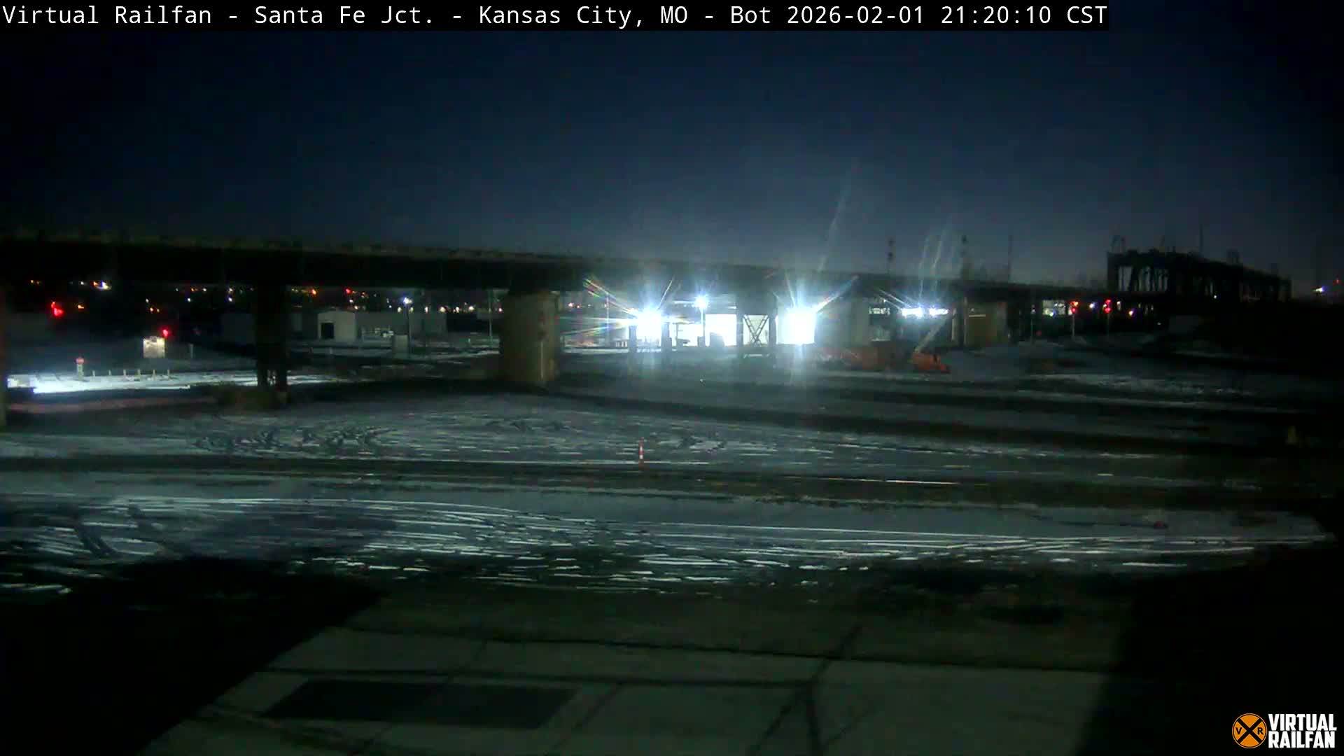 Kansas City Santa Fe Railway Junction Live Cam - Kansas City, Jackson, Missouri, USA 