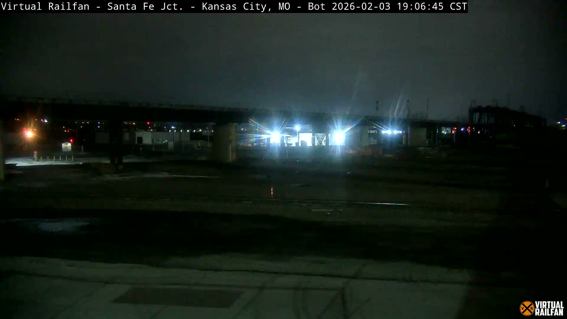 Kansas City Santa Fe Railway Junction Live Cam - Kansas City, Jackson, Missouri, USA 