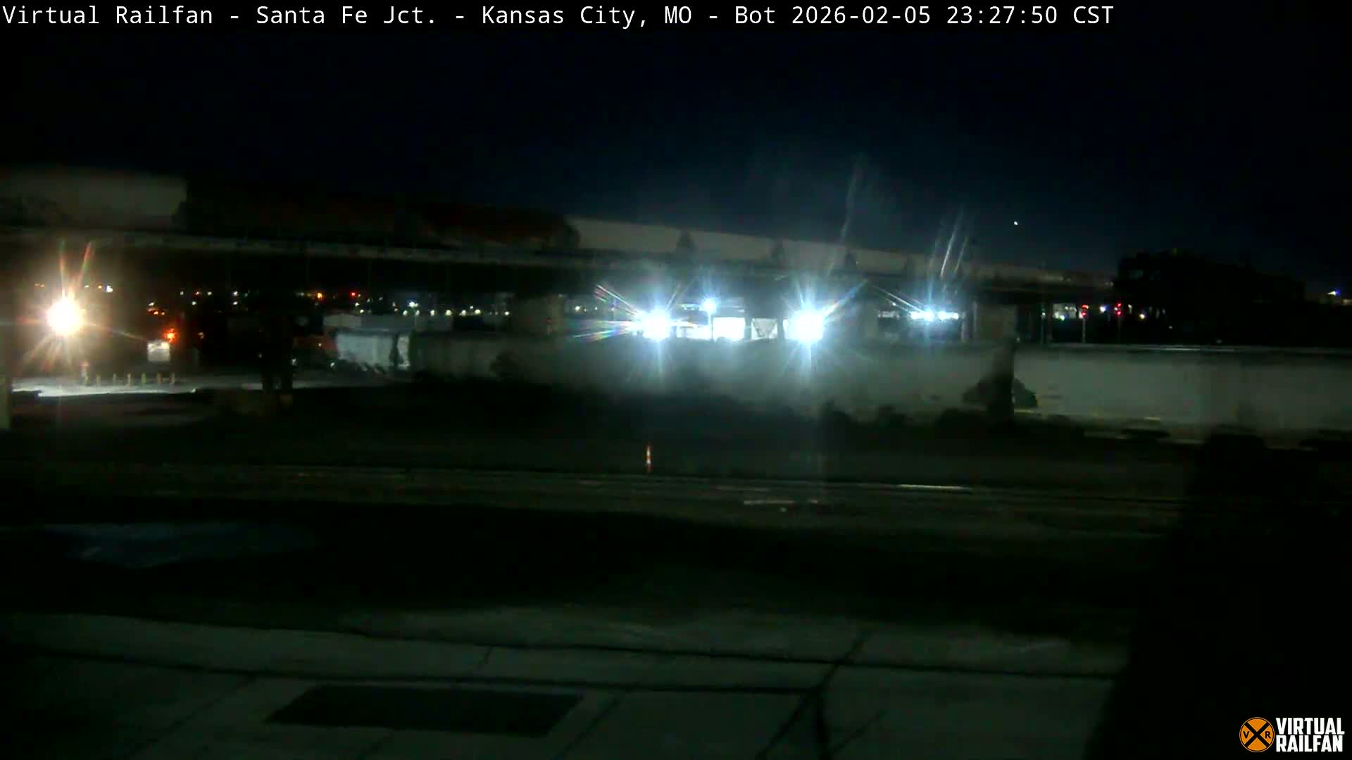 Kansas City Santa Fe Railway Junction Live Cam - Kansas City, Jackson, Missouri, USA 