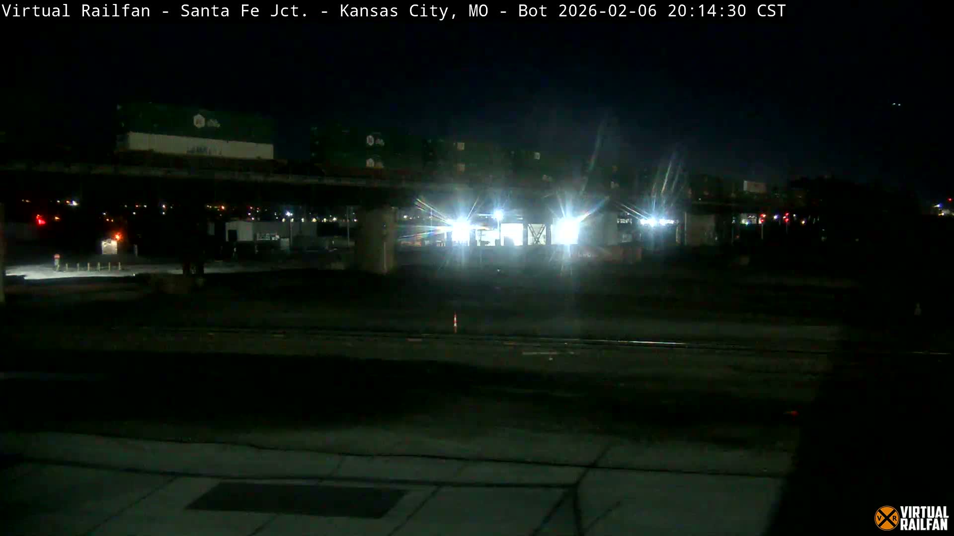 Kansas City Santa Fe Railway Junction Live Cam - Kansas City, Jackson, Missouri, USA 