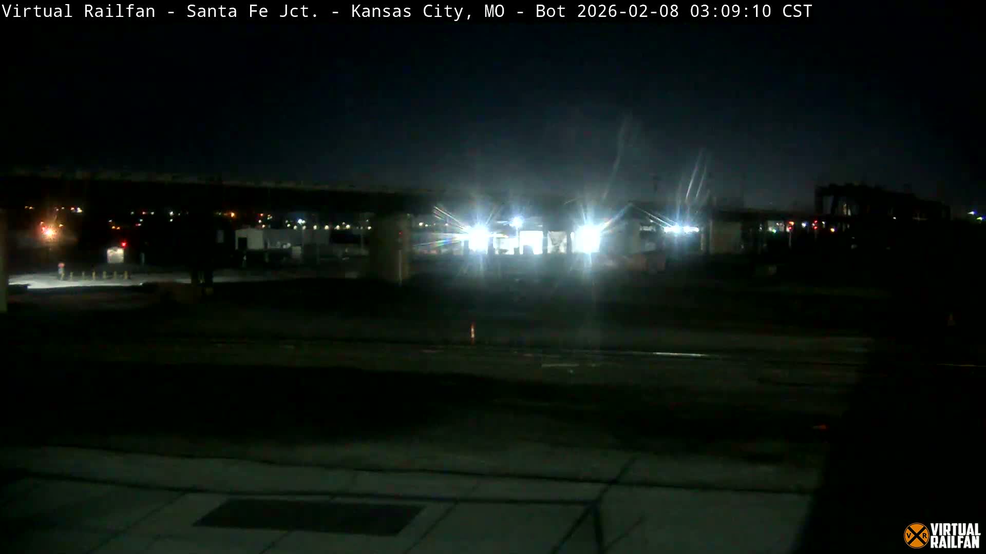 Kansas City Santa Fe Railway Junction Live Cam - Kansas City, Jackson, Missouri, USA 