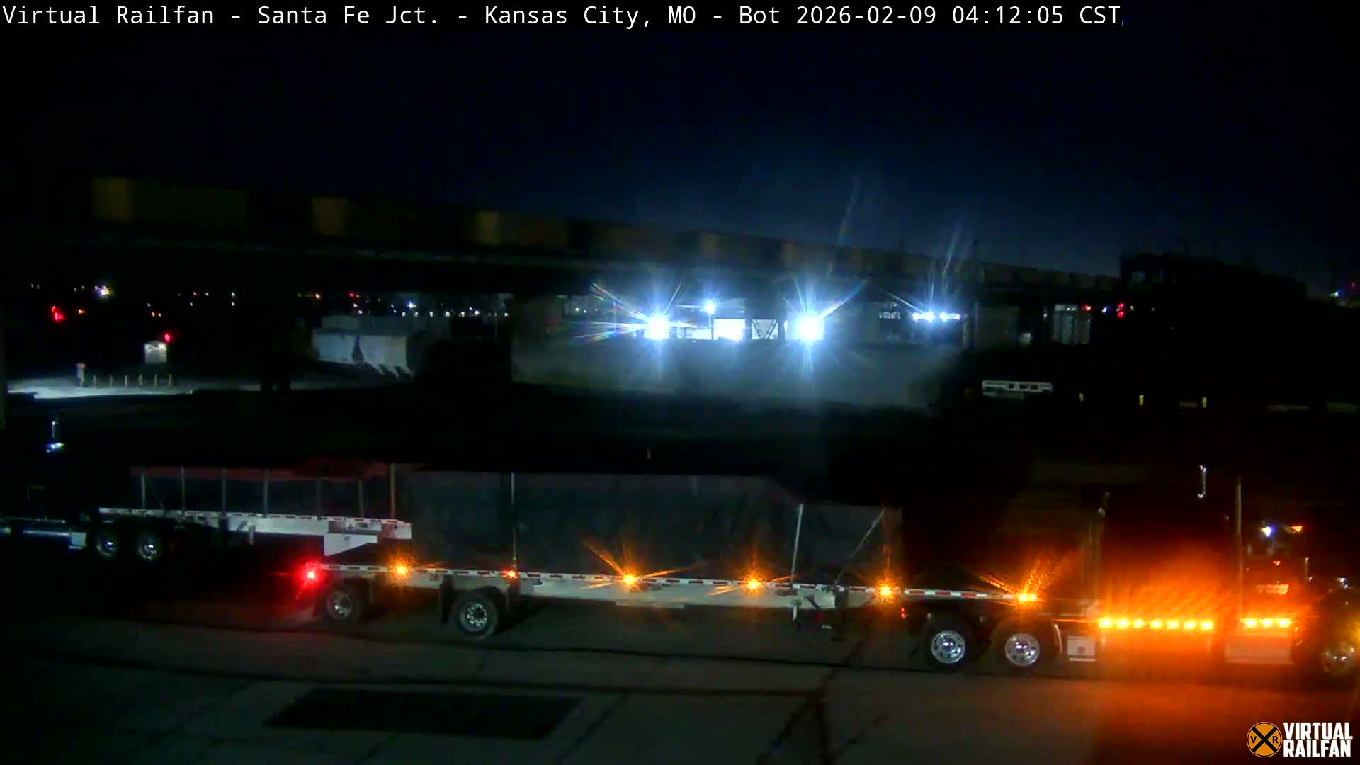 Kansas City Santa Fe Railway Junction Live Cam - Kansas City, Jackson, Missouri, USA 