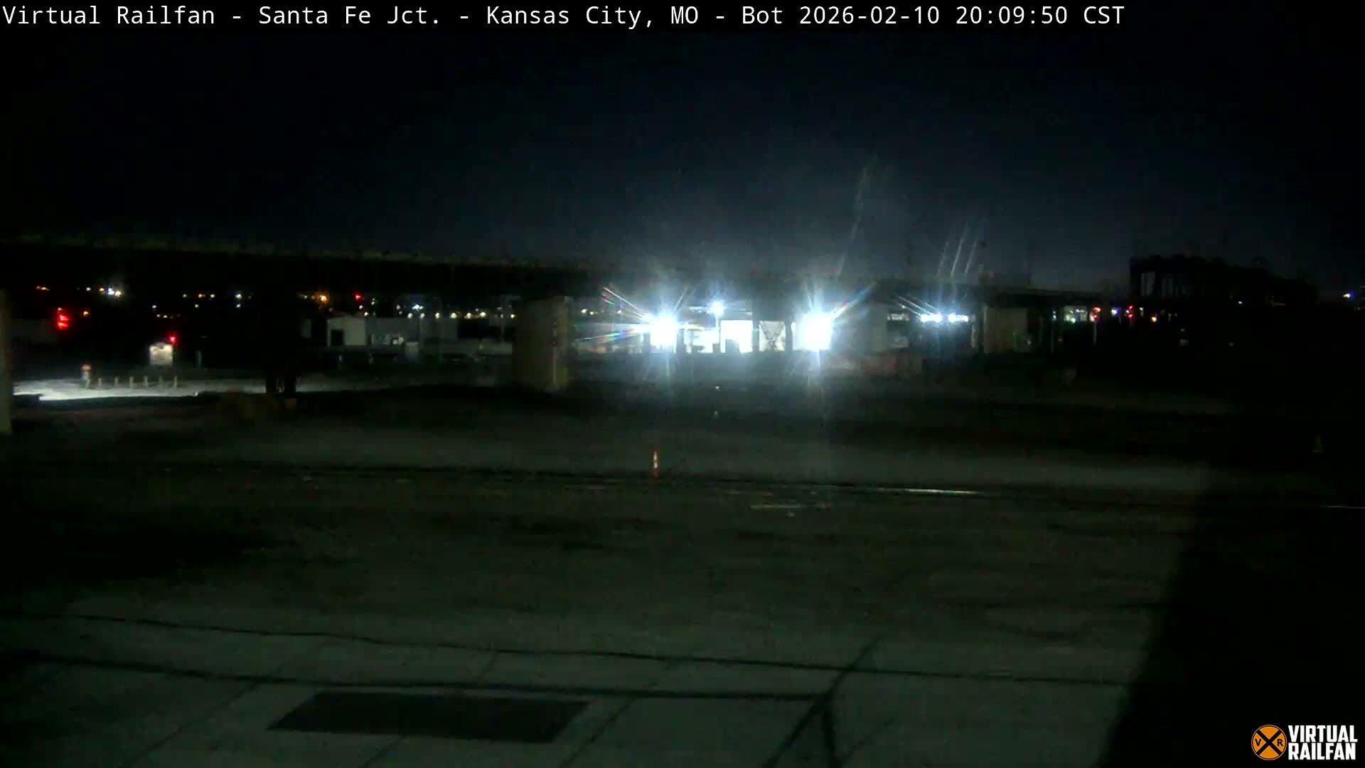 Kansas City Santa Fe Railway Junction Live Cam - Kansas City, Jackson, Missouri, USA 