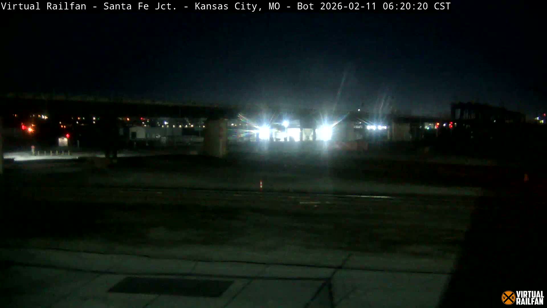Kansas City Santa Fe Railway Junction Live Cam - Kansas City, Jackson, Missouri, USA 