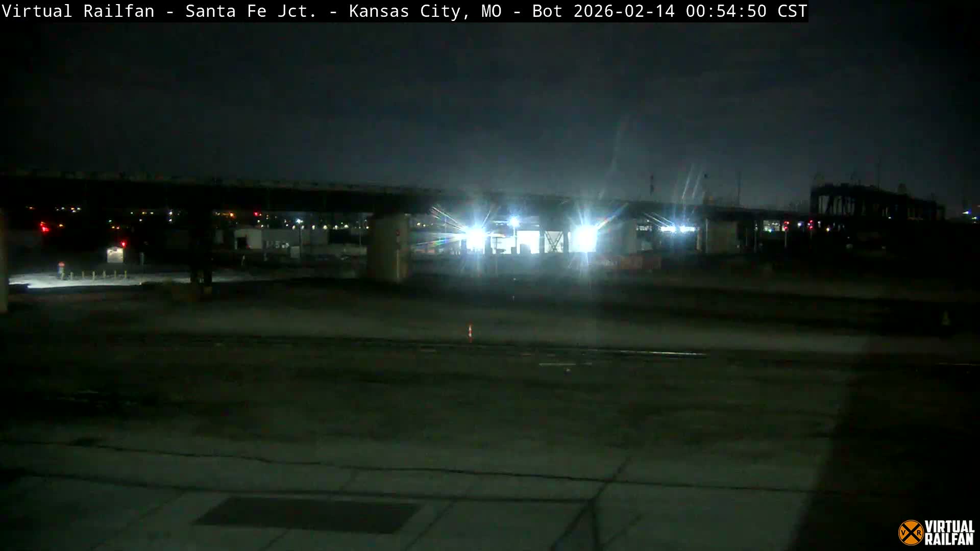 Kansas City Santa Fe Railway Junction Live Cam - Kansas City, Jackson, Missouri, USA 