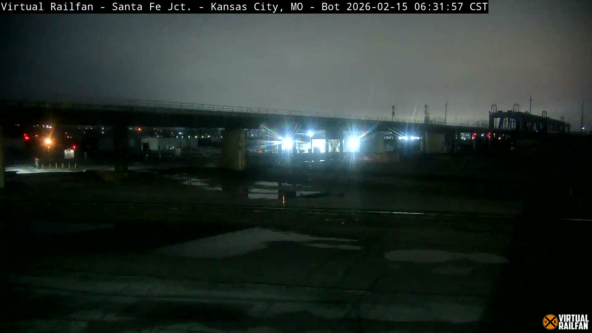 Kansas City Santa Fe Railway Junction Live Cam - Kansas City, Jackson, Missouri, USA 