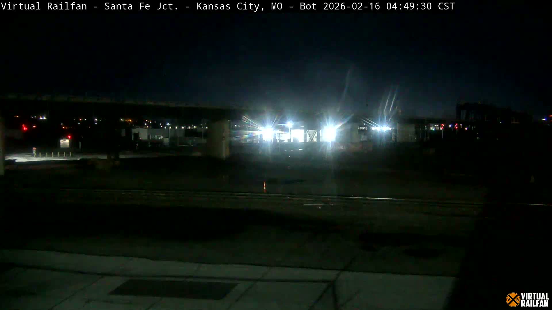 Kansas City Santa Fe Railway Junction Live Cam - Kansas City, Jackson, Missouri, USA 