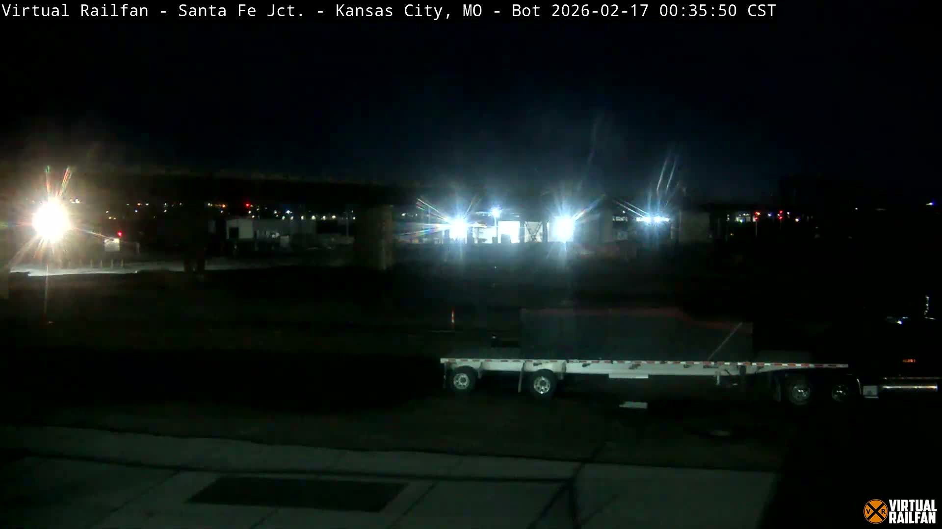 Kansas City Santa Fe Railway Junction Live Cam - Kansas City, Jackson, Missouri, USA 