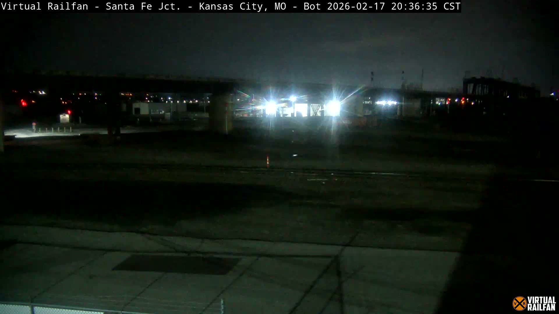 Kansas City Santa Fe Railway Junction Live Cam - Kansas City, Jackson, Missouri, USA 