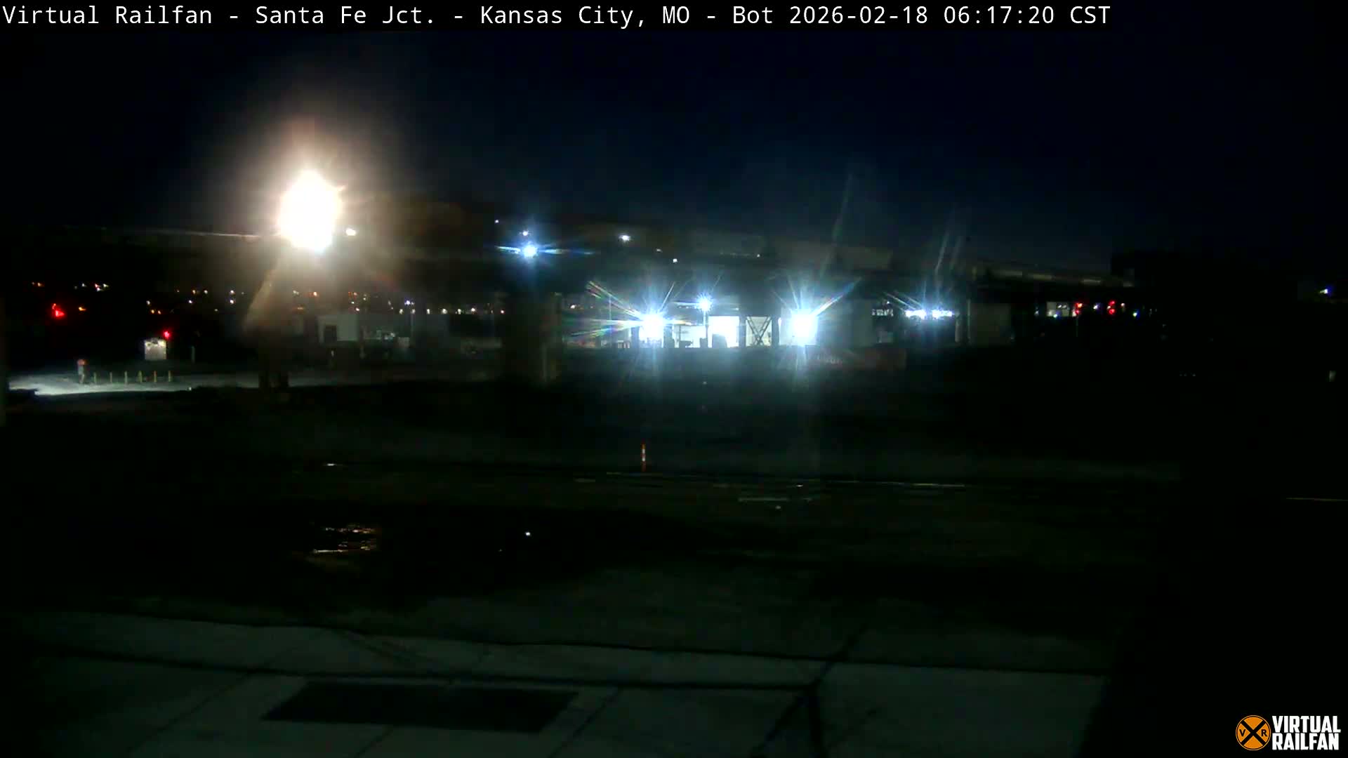 Kansas City Santa Fe Railway Junction Live Cam - Kansas City, Jackson, Missouri, USA 