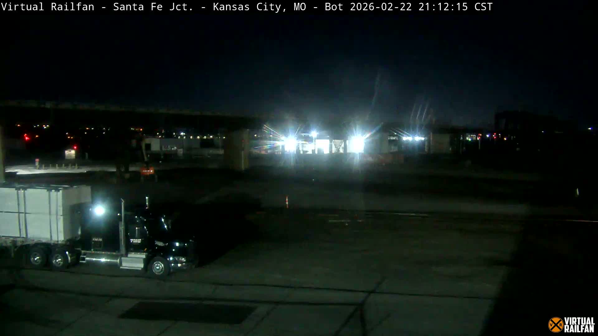 Kansas City Santa Fe Railway Junction Live Cam - Kansas City, Jackson, Missouri, USA 