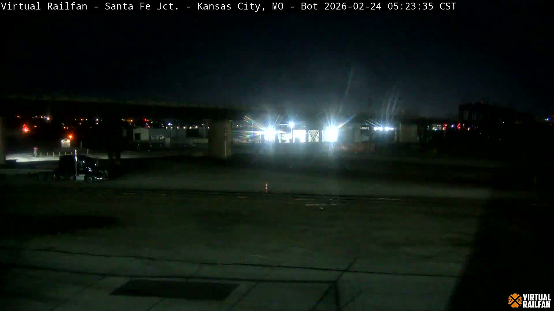 Kansas City Santa Fe Railway Junction Live Cam - Kansas City, Jackson, Missouri, USA 