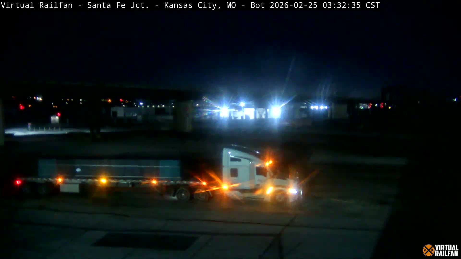 Kansas City Santa Fe Railway Junction Live Cam - Kansas City, Jackson, Missouri, USA 