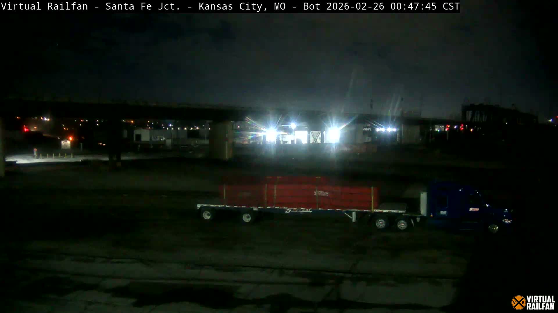 Kansas City Santa Fe Railway Junction Live Cam - Kansas City, Jackson, Missouri, USA 