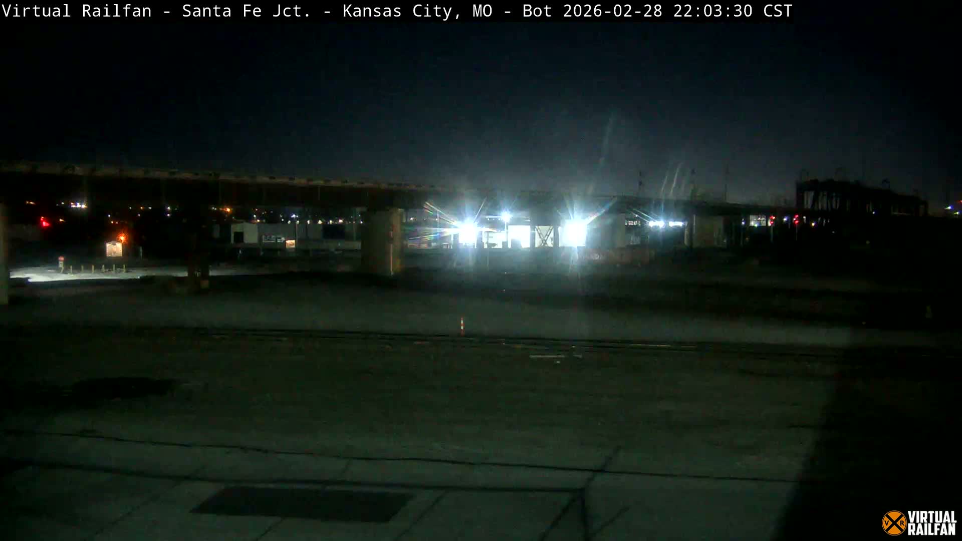 Kansas City Santa Fe Railway Junction Live Cam - Kansas City, Jackson, Missouri, USA 