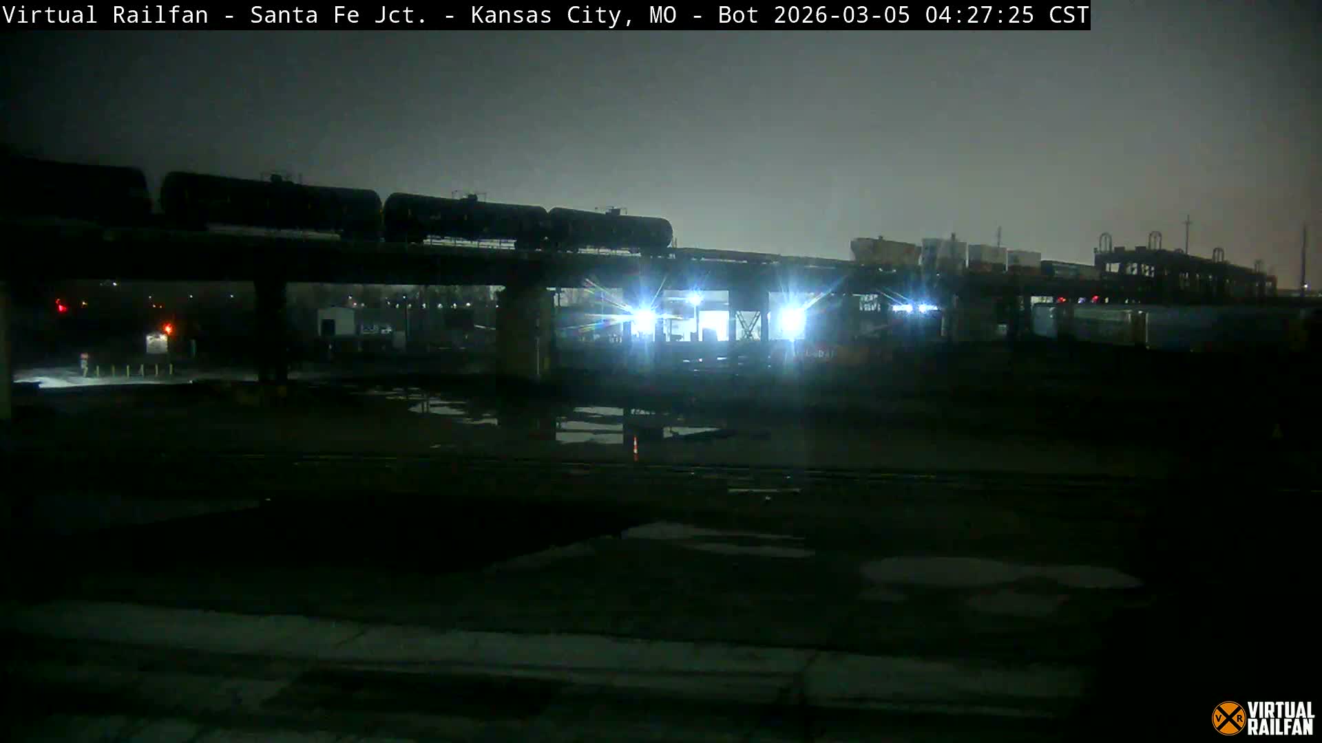 Kansas City Santa Fe Railway Junction Live Cam - Kansas City, Jackson, Missouri, USA 