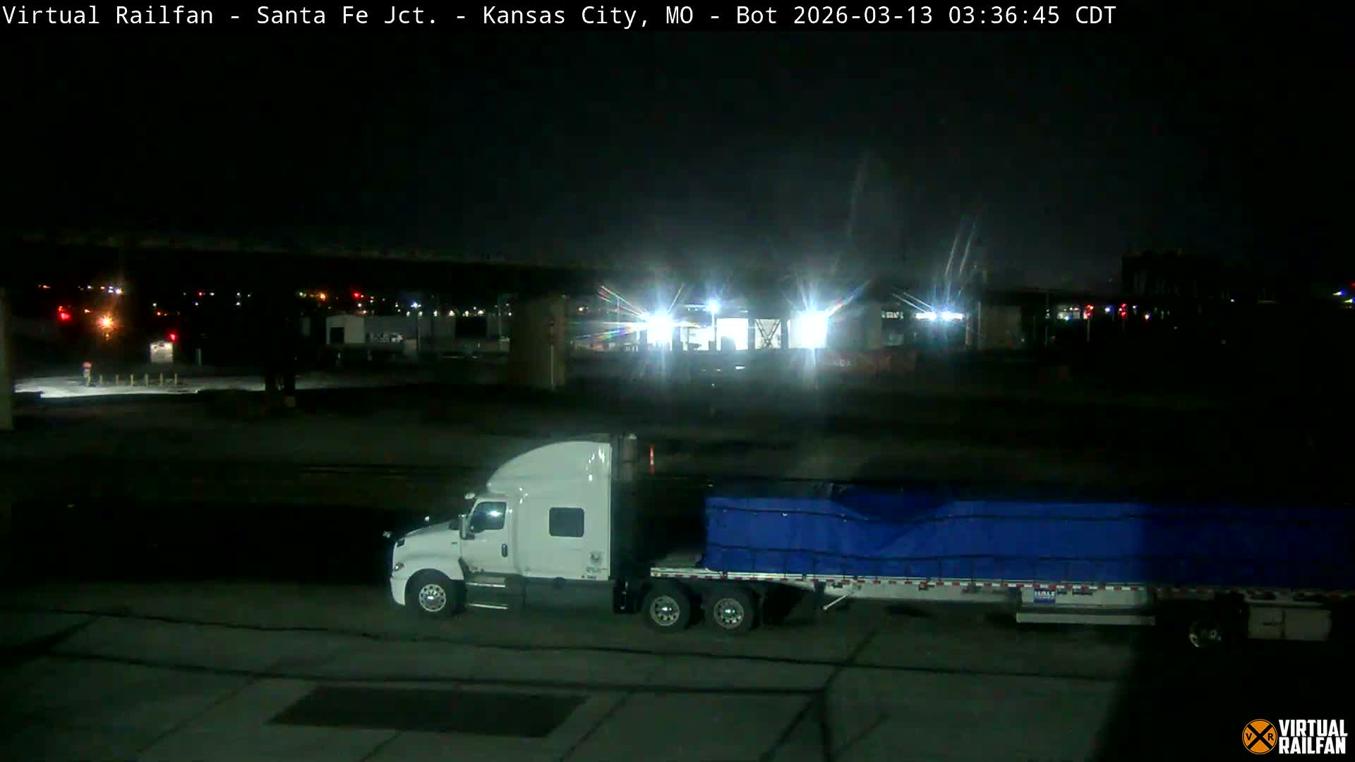 Kansas City Santa Fe Railway Junction Live Cam - Kansas City, Jackson, Missouri, USA 