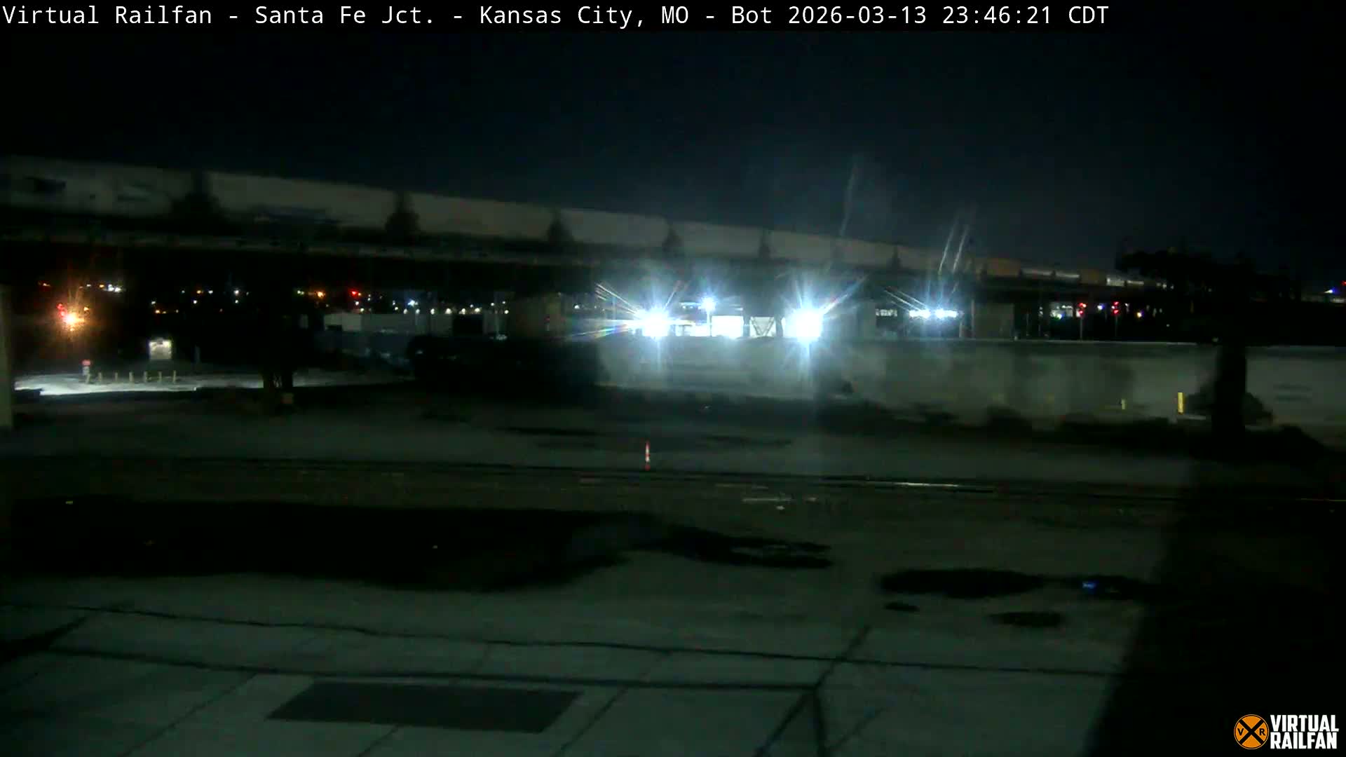 Kansas City Santa Fe Railway Junction Live Cam - Kansas City, Jackson, Missouri, USA 
