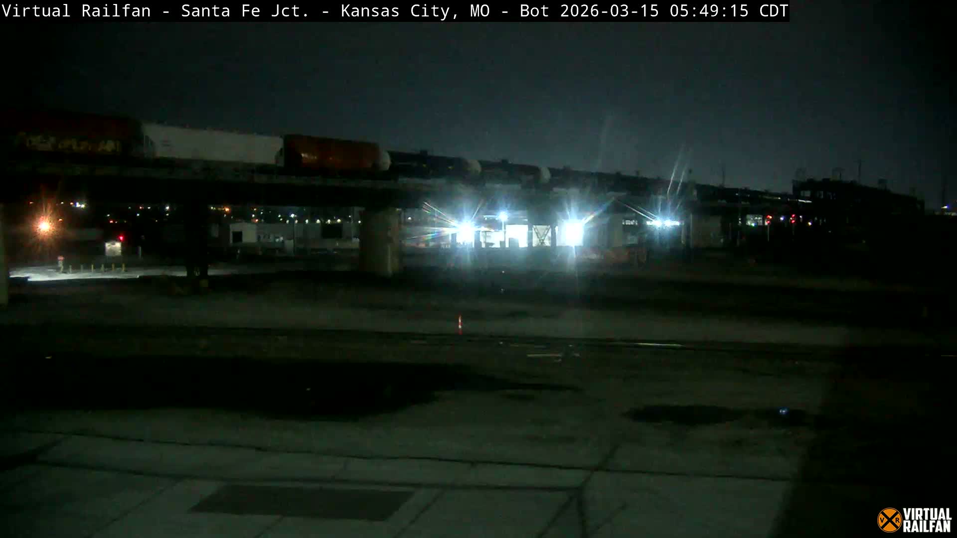Kansas City Santa Fe Railway Junction Live Cam - Kansas City, Jackson, Missouri, USA 