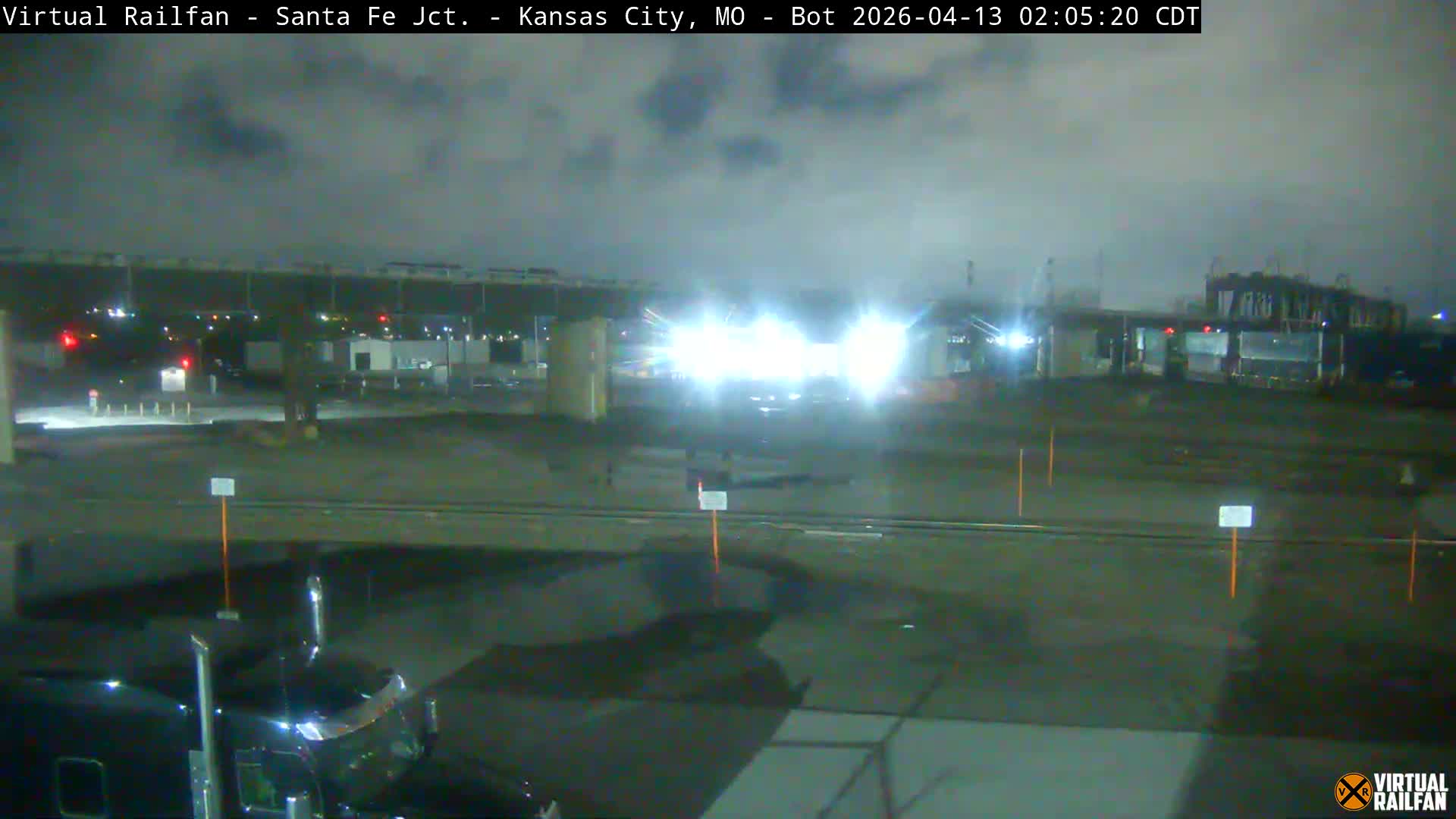 Kansas City Santa Fe Railway Junction Live Cam - Kansas City, Jackson, Missouri, USA 