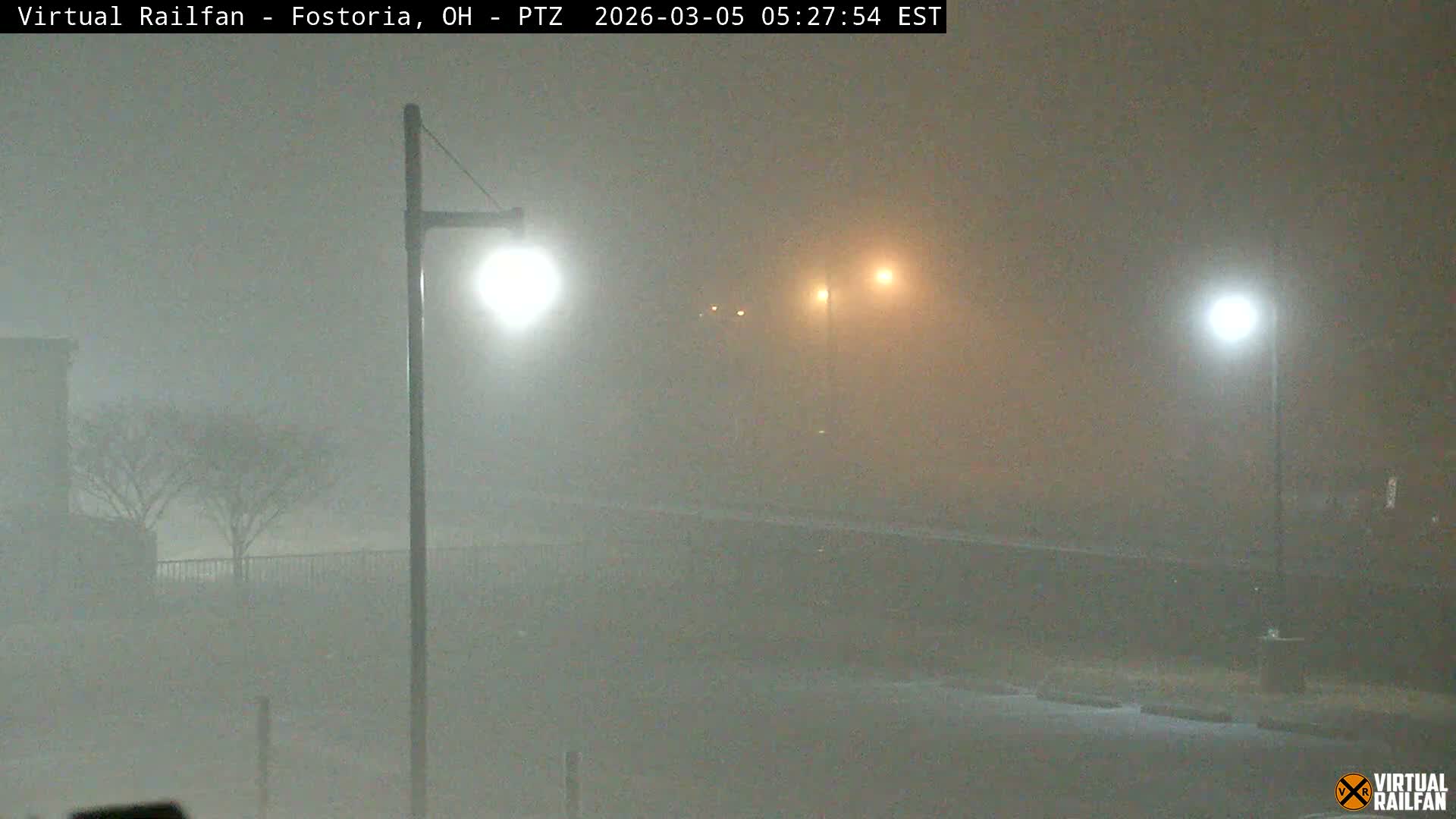 Fostoria Iron Triangle Railpark  & Railroad Crossing Live Cam -Fostoria , Seneca, Ohio, USA
