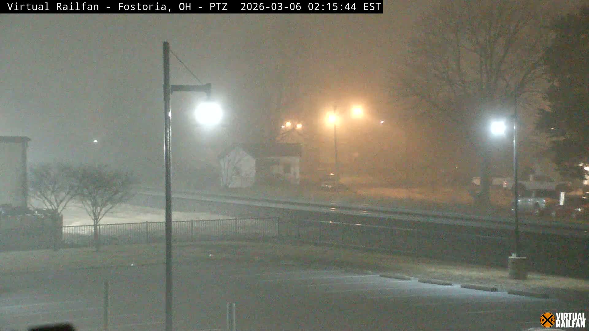 Fostoria Iron Triangle Railpark  & Railroad Crossing Live Cam -Fostoria , Seneca, Ohio, USA
