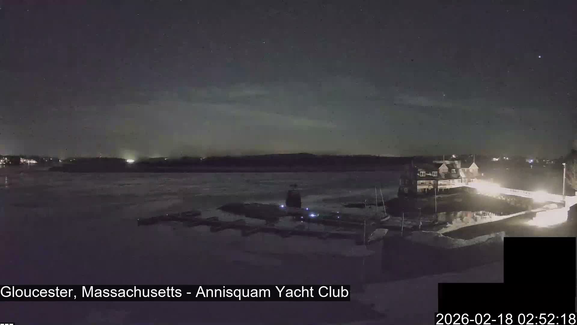 Annisquam Yacht Club Live Cam - Gloucester, Massachusetts, USA 