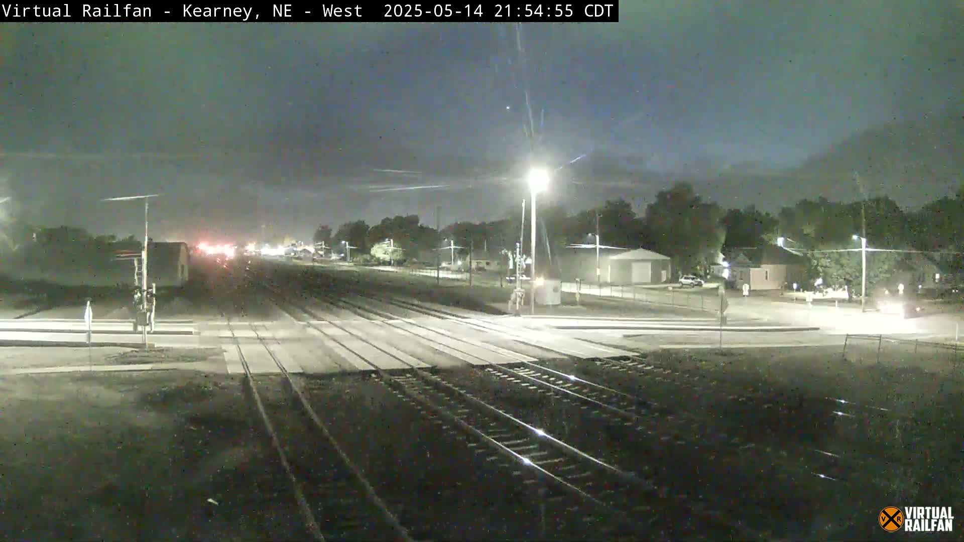 Kearney Union Pacific Railroad Crossing Live Cam - Kearney, Buffalo, Nebraska, USA