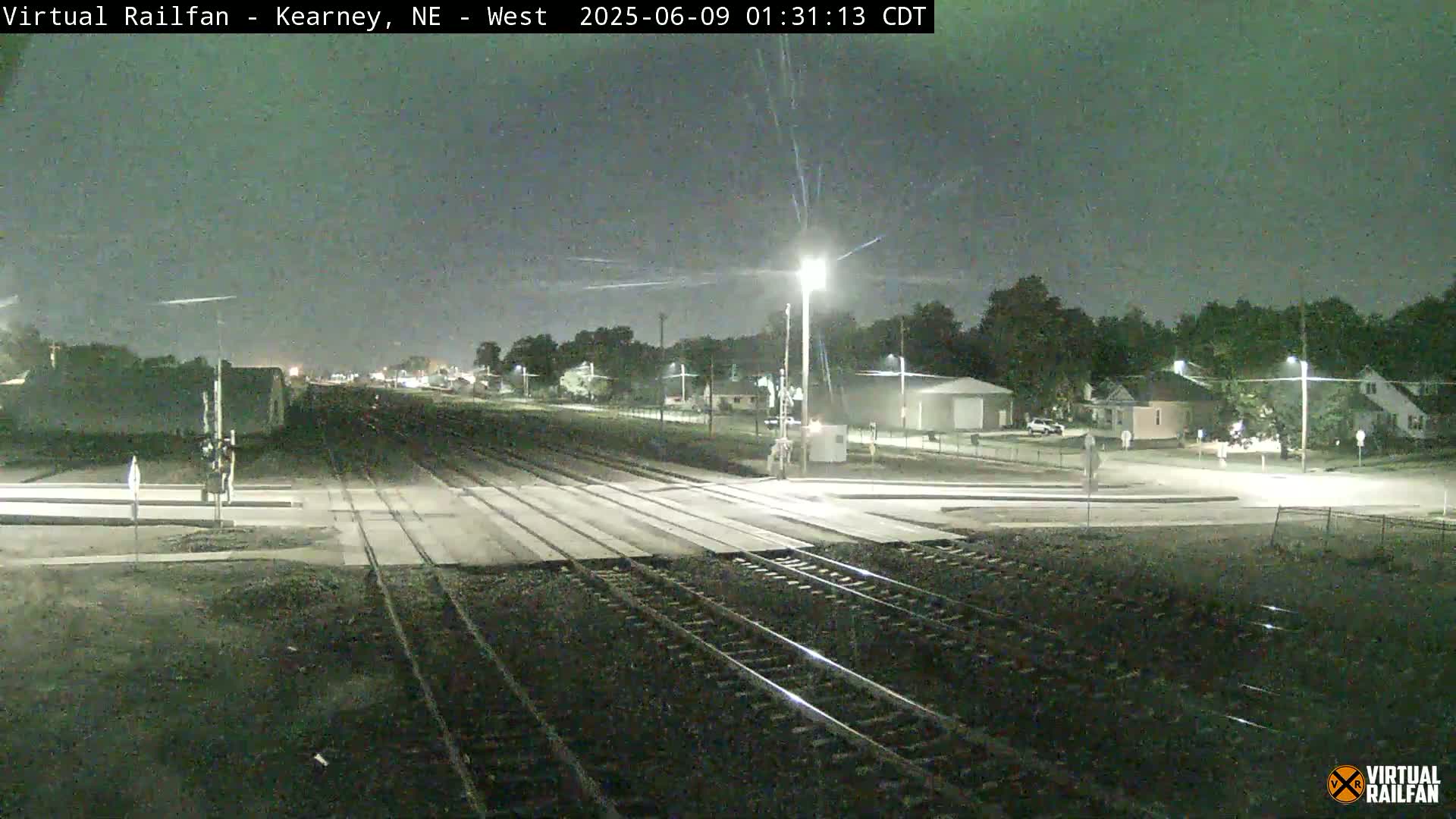 Kearney Union Pacific Railroad Crossing Live Cam - Kearney, Buffalo, Nebraska, USA