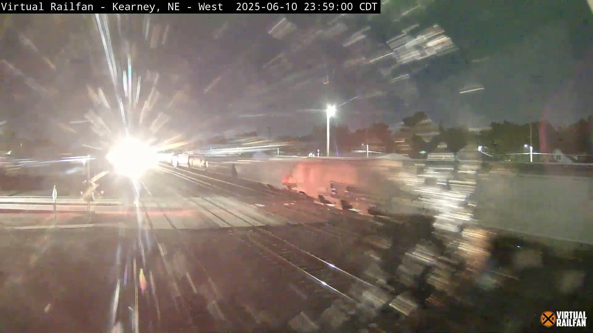 Kearney Union Pacific Railroad Crossing Live Cam - Kearney, Buffalo, Nebraska, USA