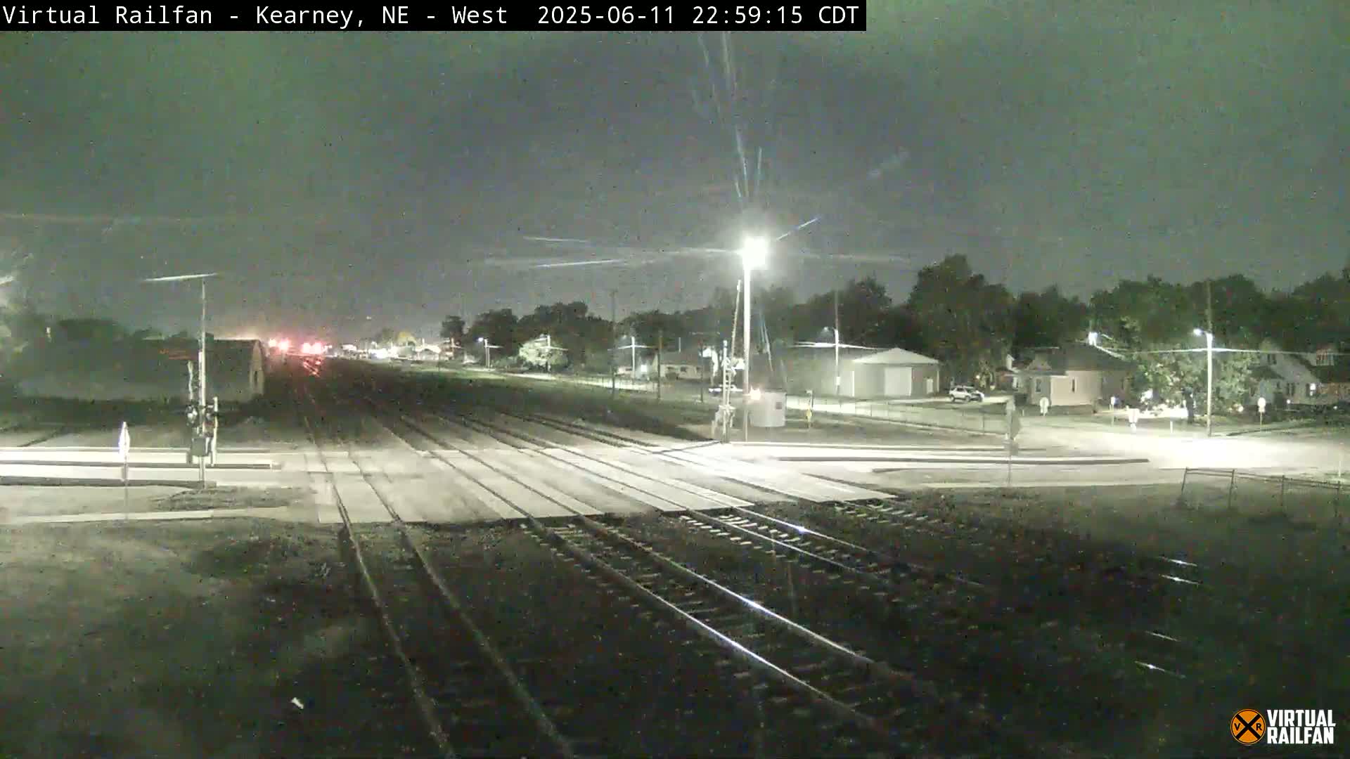 Kearney Union Pacific Railroad Crossing Live Cam - Kearney, Buffalo, Nebraska, USA