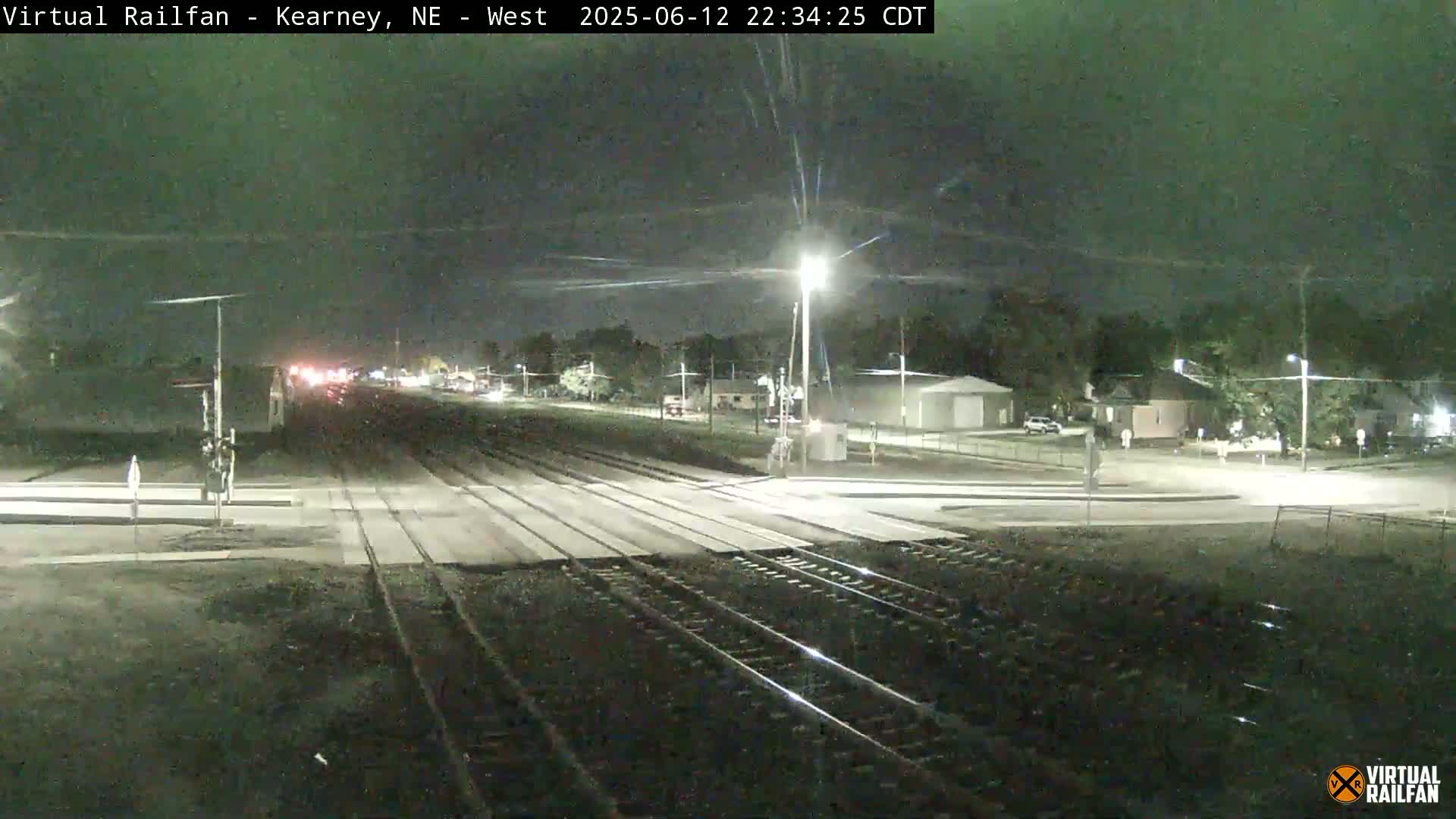 Kearney Union Pacific Railroad Crossing Live Cam - Kearney, Buffalo, Nebraska, USA