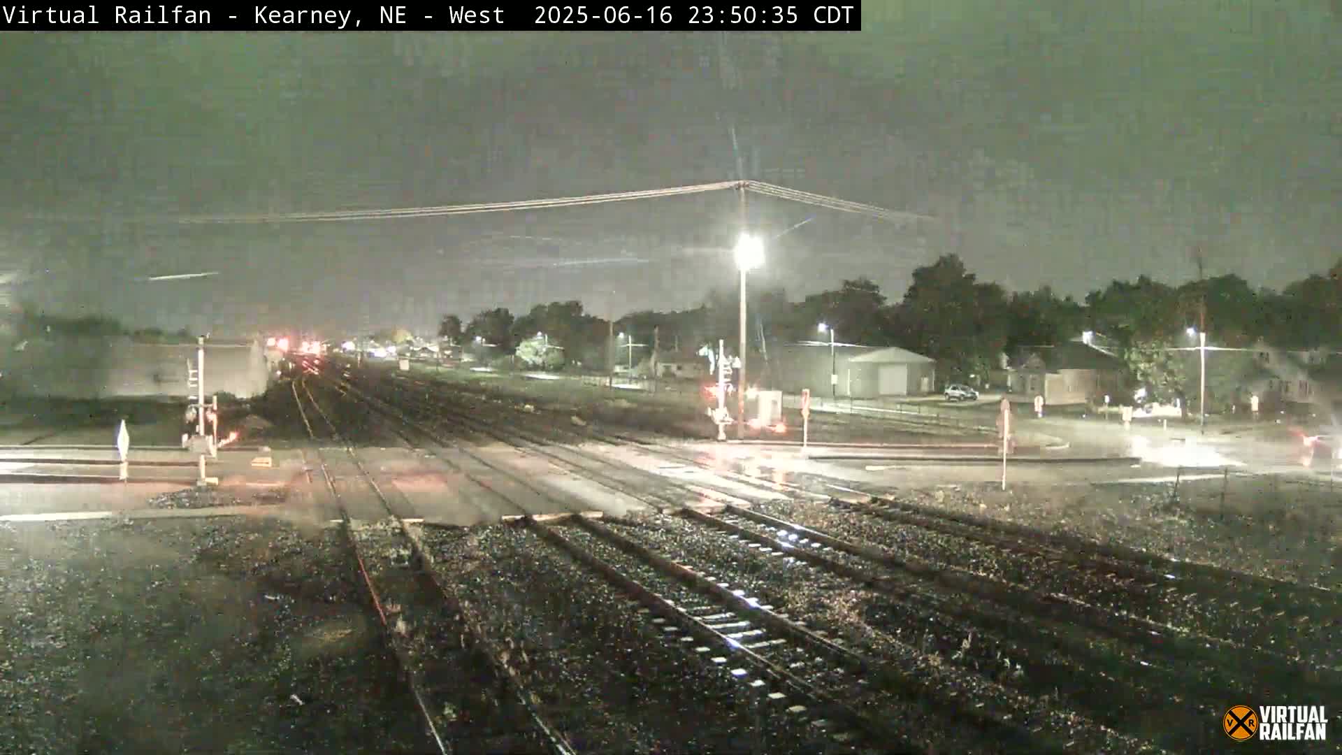 Kearney Union Pacific Railroad Crossing Live Cam - Kearney, Buffalo, Nebraska, USA