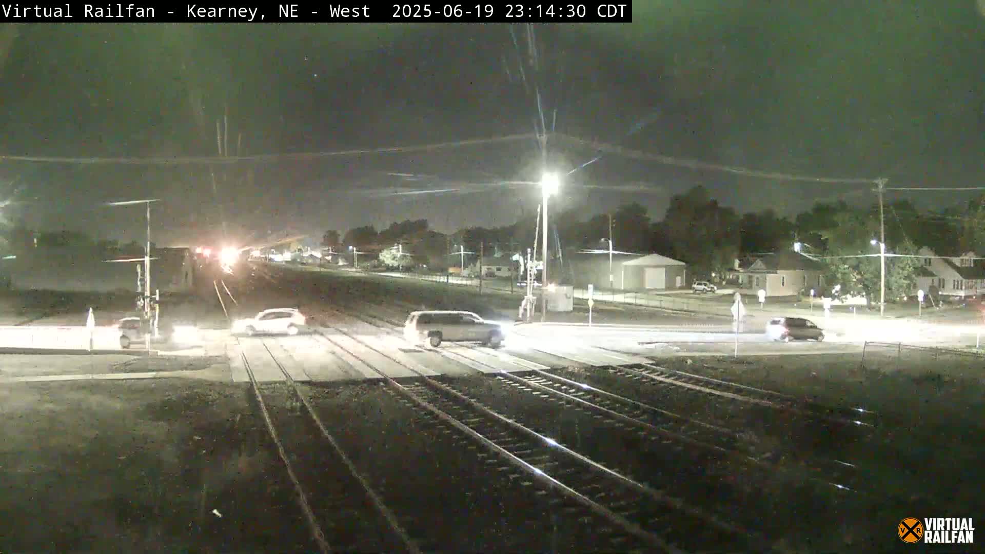 Kearney Union Pacific Railroad Crossing Live Cam - Kearney, Buffalo, Nebraska, USA