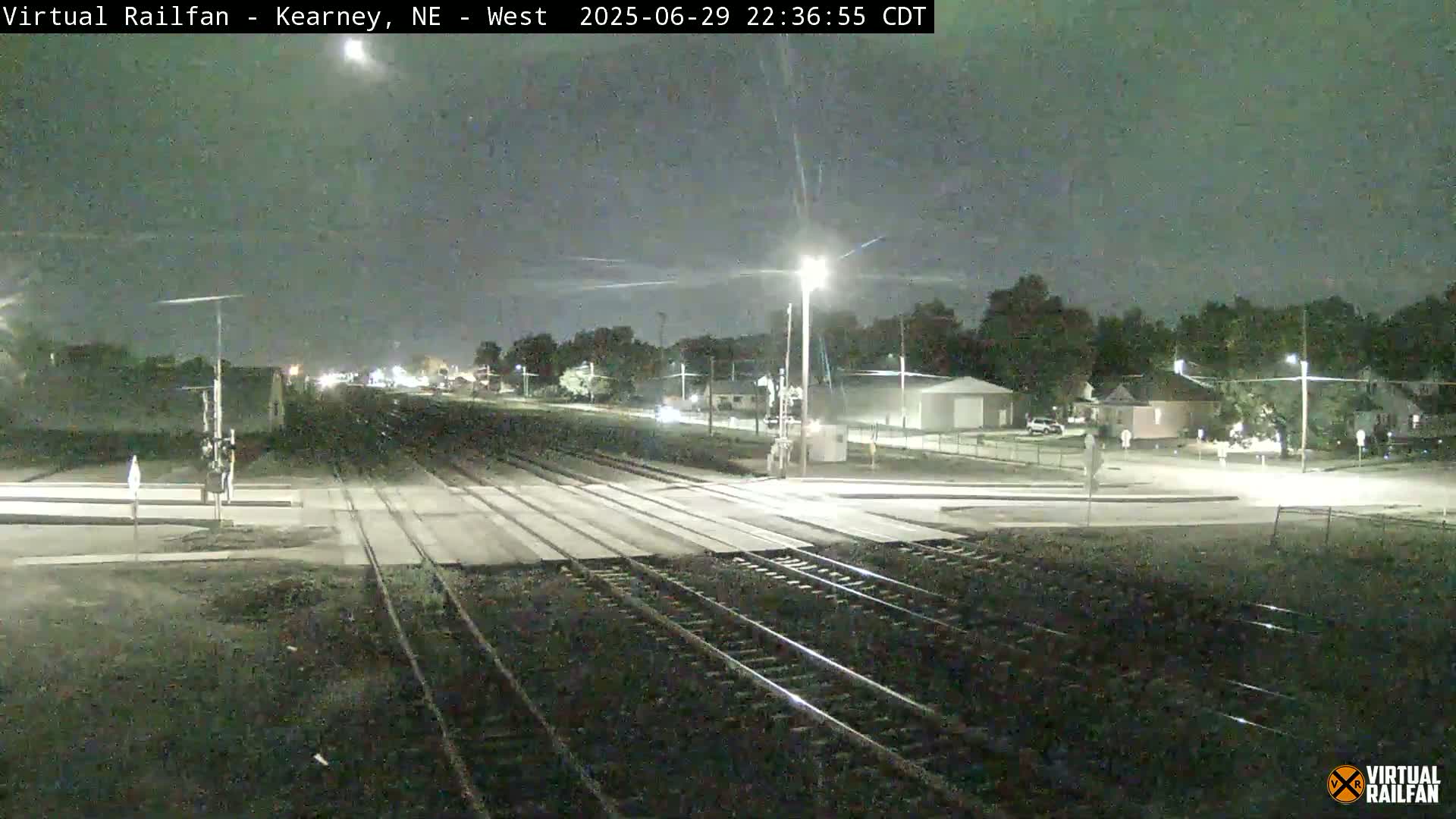 Kearney Union Pacific Railroad Crossing Live Cam - Kearney, Buffalo, Nebraska, USA