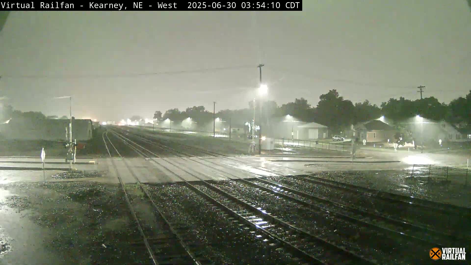 Kearney Union Pacific Railroad Crossing Live Cam - Kearney, Buffalo, Nebraska, USA