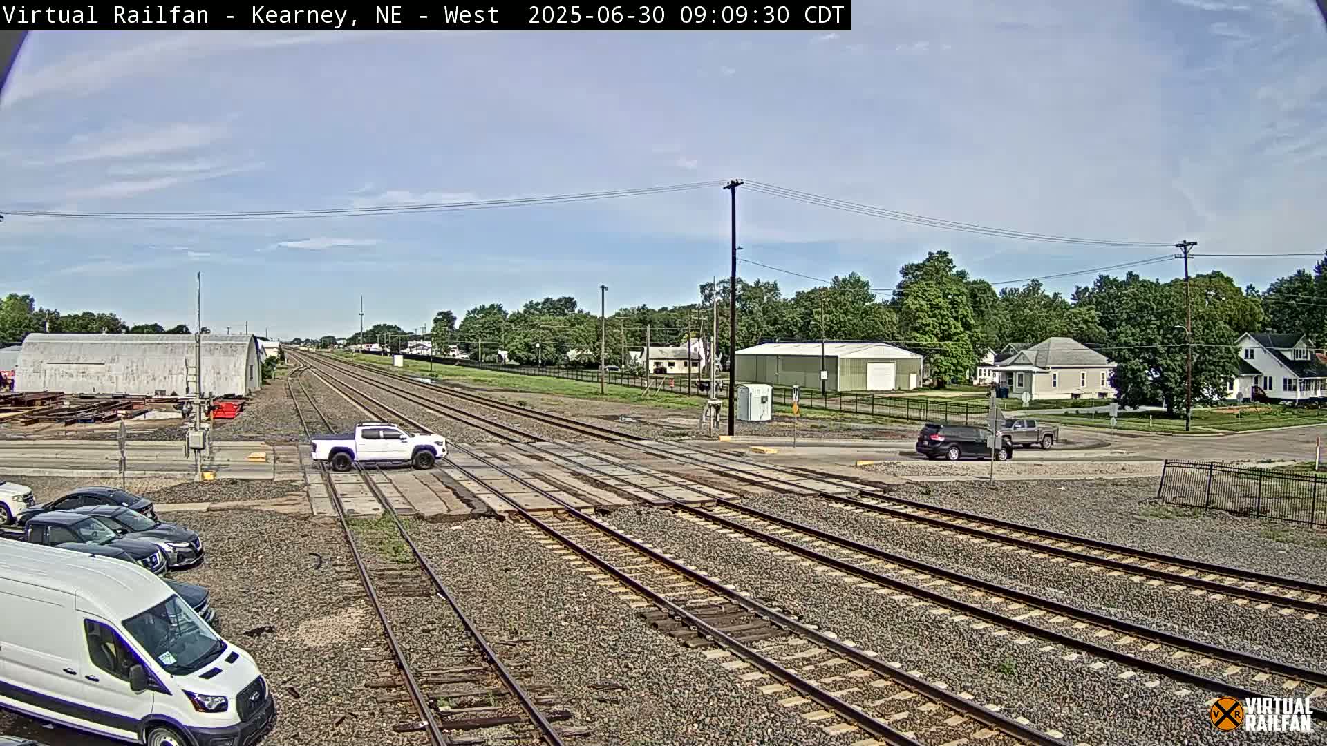 Kearney Union Pacific Railroad Crossing Live Cam - Kearney, Buffalo, Nebraska, USA