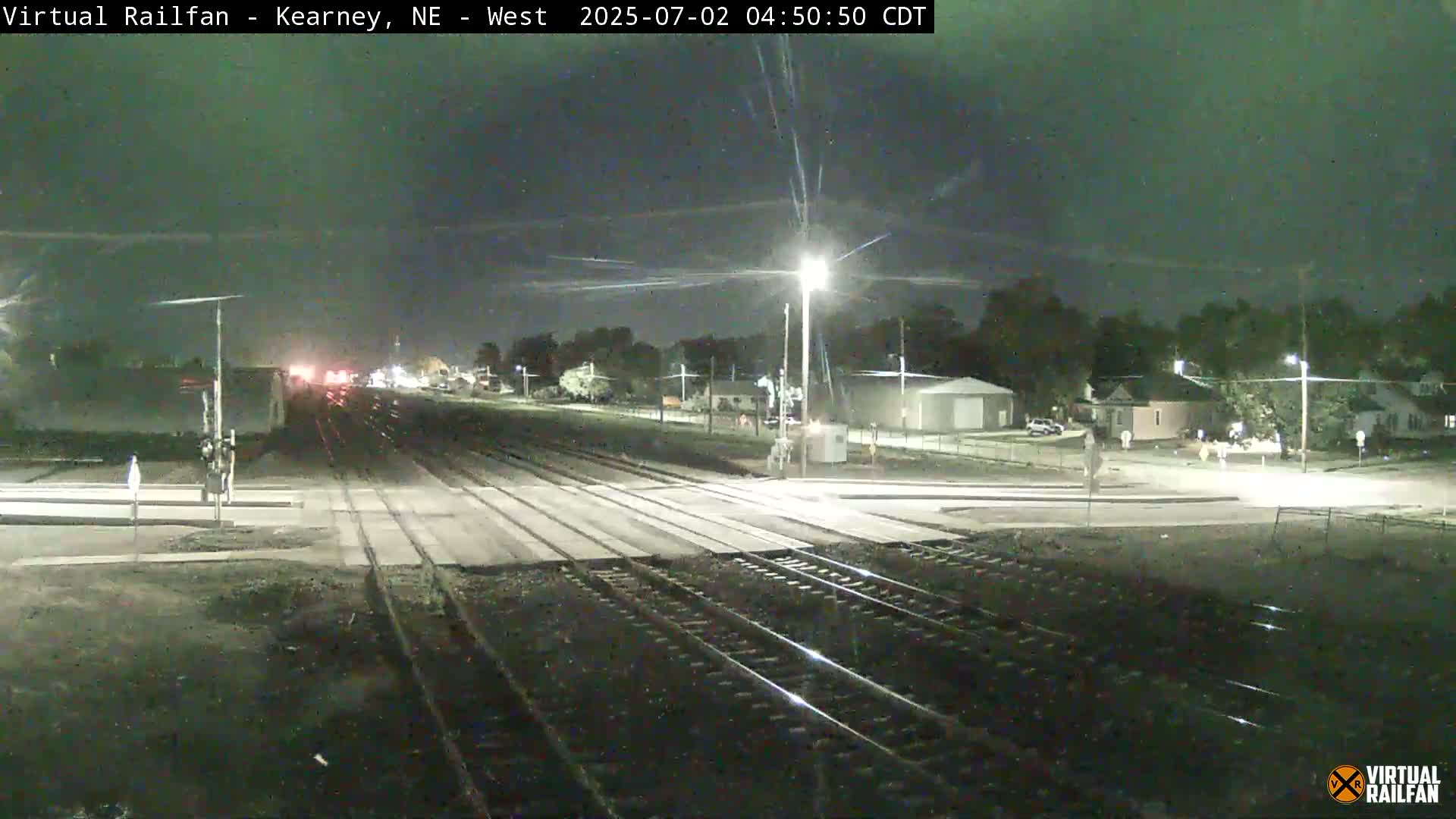 Kearney Union Pacific Railroad Crossing Live Cam - Kearney, Buffalo, Nebraska, USA