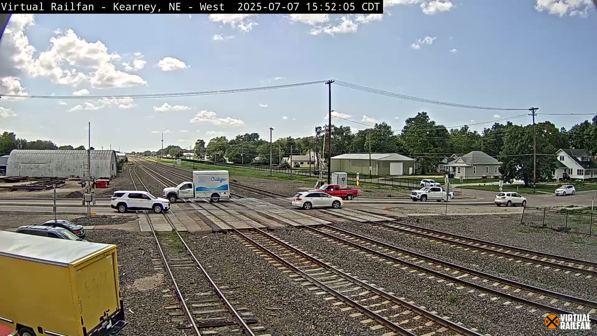 Kearney Union Pacific Railroad Crossing Live Cam - Kearney, Buffalo, Nebraska, USA