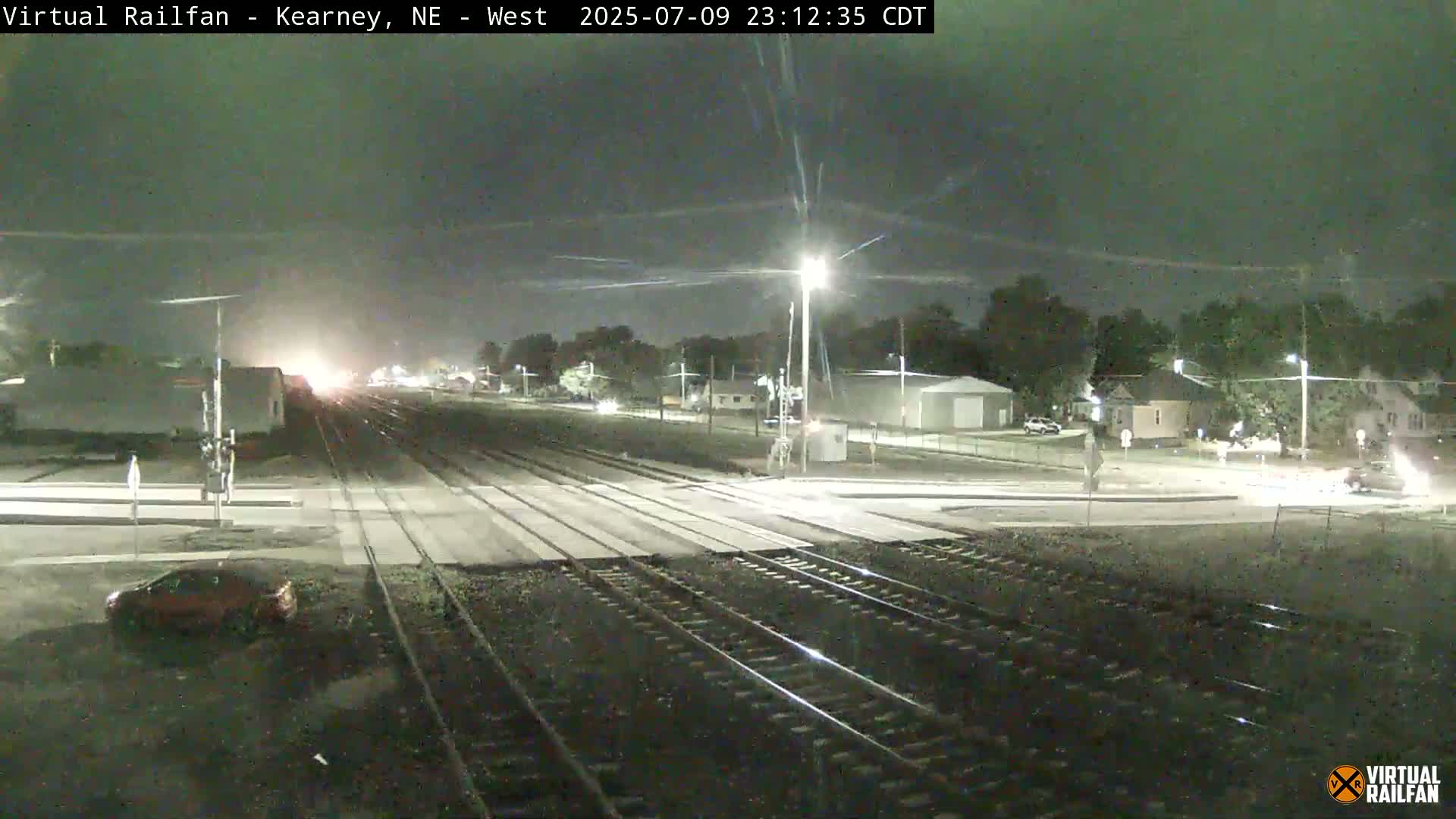 Kearney Union Pacific Railroad Crossing Live Cam - Kearney, Buffalo, Nebraska, USA