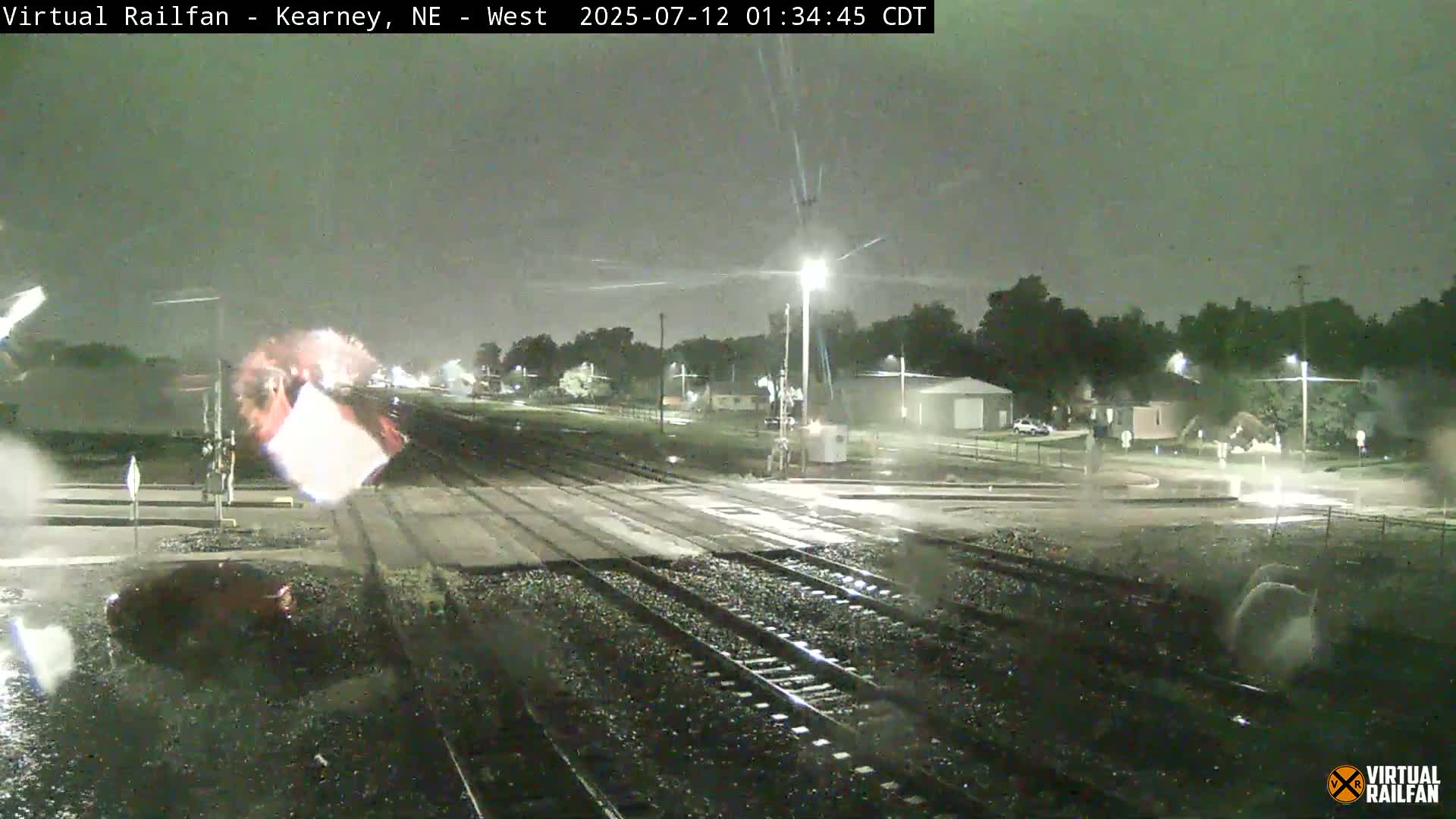 Kearney Union Pacific Railroad Crossing Live Cam - Kearney, Buffalo, Nebraska, USA