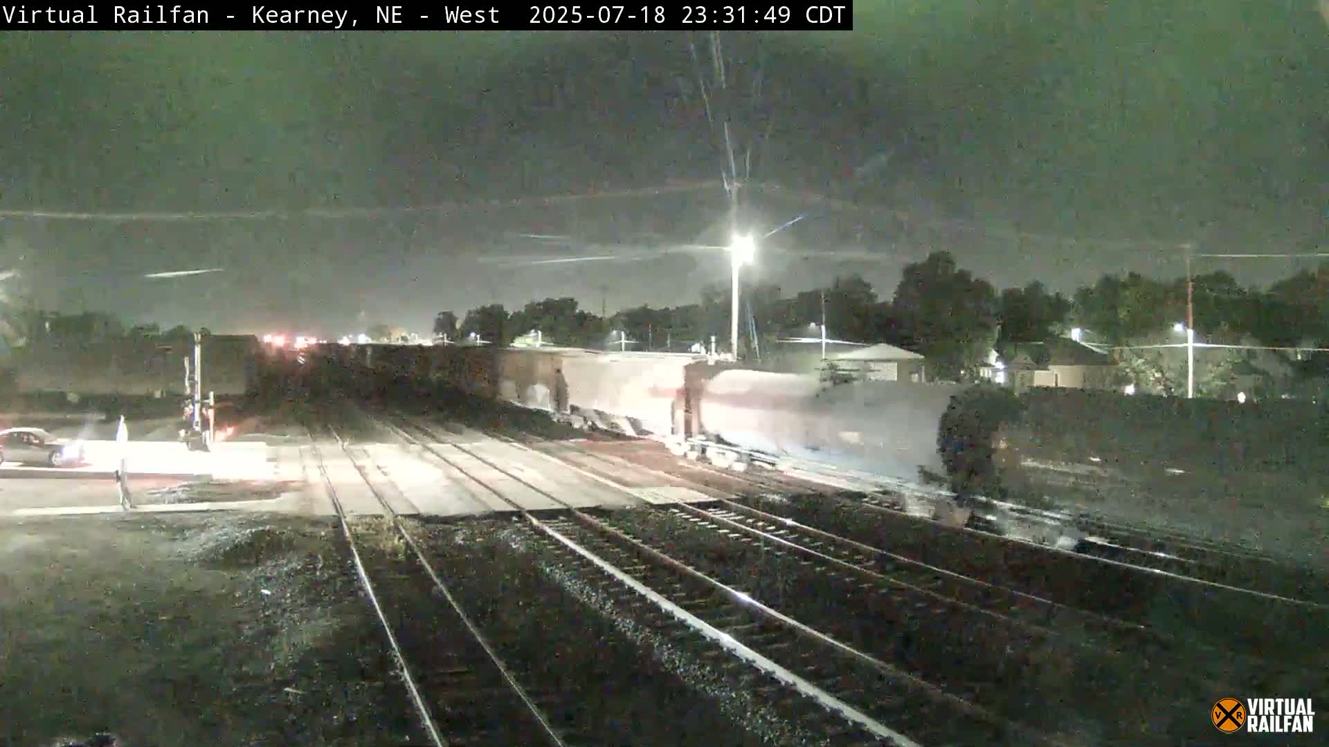 Kearney Union Pacific Railroad Crossing Live Cam - Kearney, Buffalo, Nebraska, USA