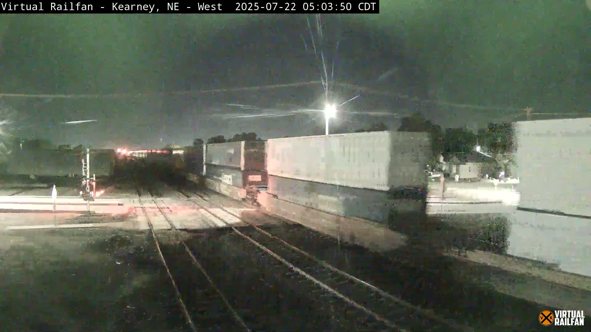 Kearney Union Pacific Railroad Crossing Live Cam - Kearney, Buffalo, Nebraska, USA