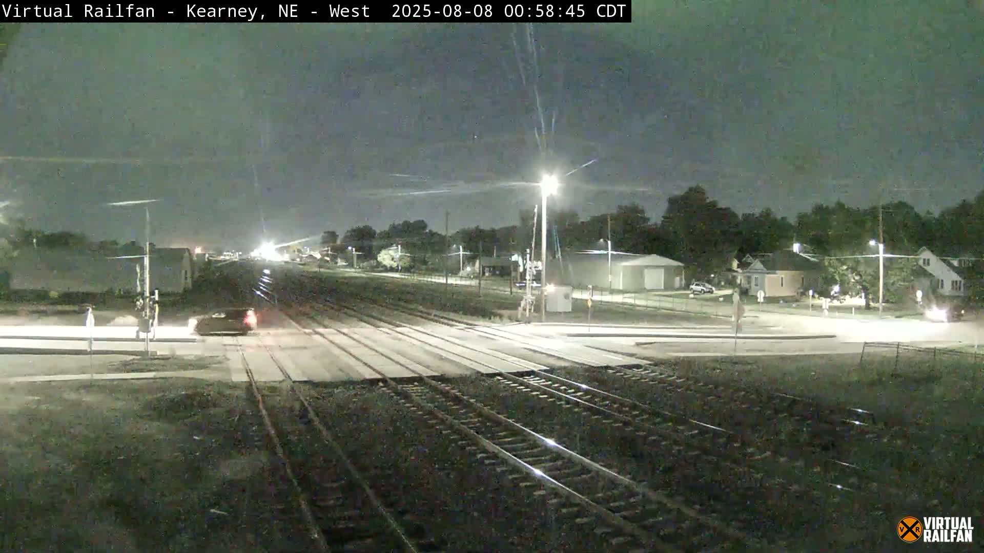 Kearney Union Pacific Railroad Crossing Live Cam - Kearney, Buffalo, Nebraska, USA