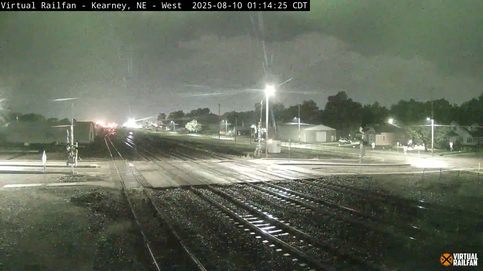Kearney Union Pacific Railroad Crossing Live Cam - Kearney, Buffalo, Nebraska, USA