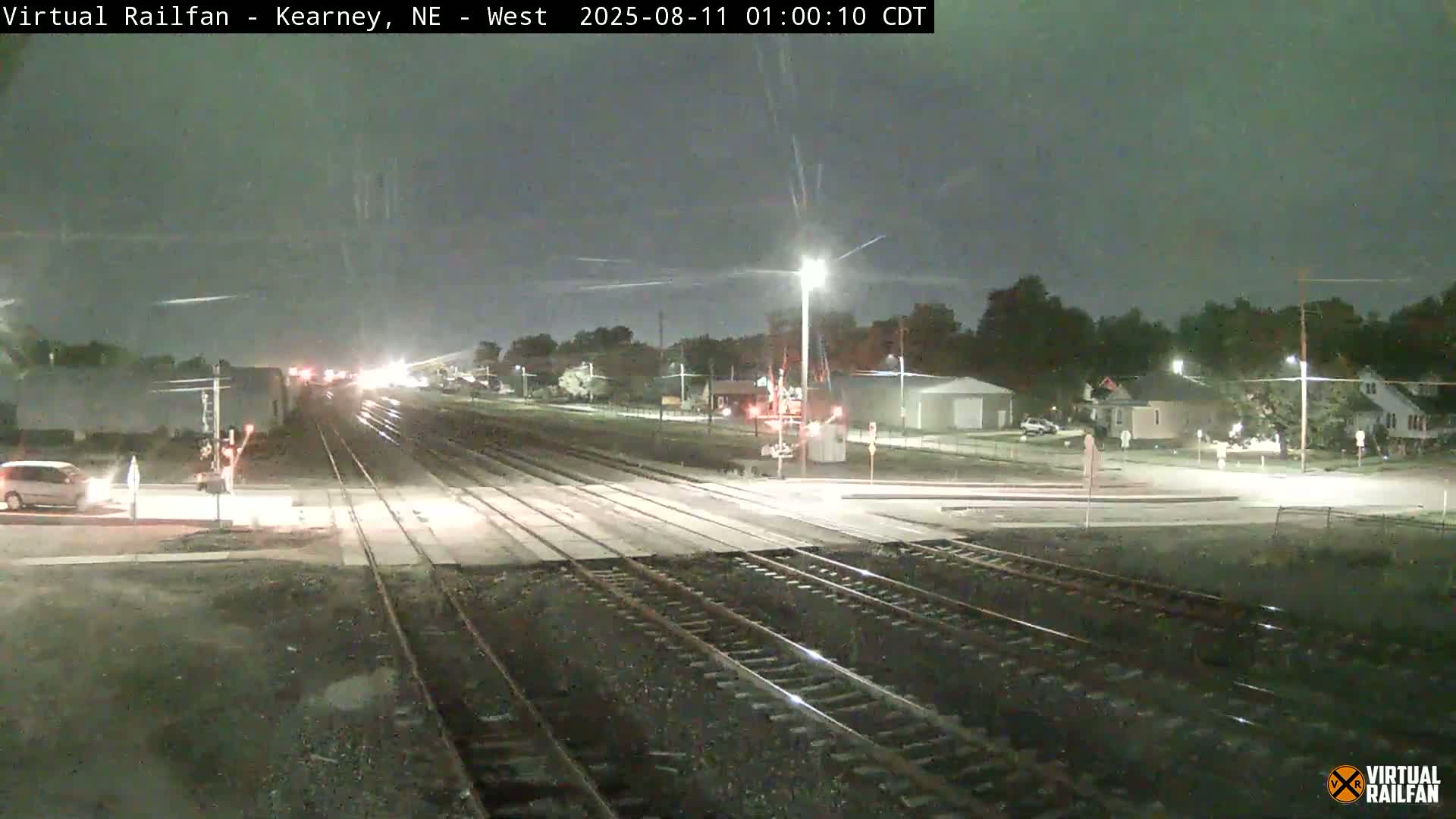 Kearney Union Pacific Railroad Crossing Live Cam - Kearney, Buffalo, Nebraska, USA