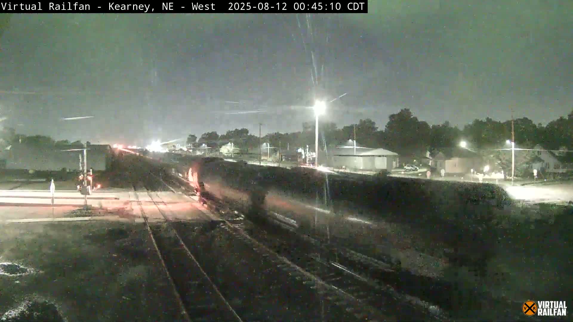 Kearney Union Pacific Railroad Crossing Live Cam - Kearney, Buffalo, Nebraska, USA