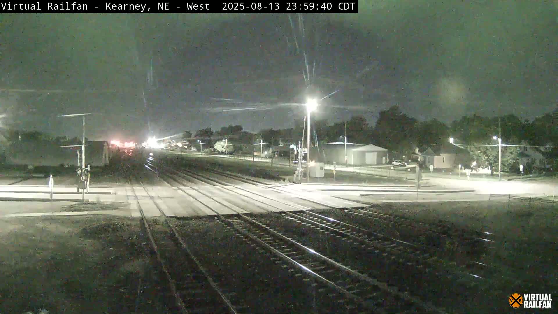 Kearney Union Pacific Railroad Crossing Live Cam - Kearney, Buffalo, Nebraska, USA