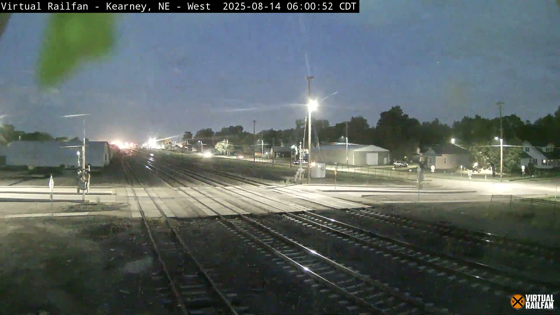 Kearney Union Pacific Railroad Crossing Live Cam - Kearney, Buffalo, Nebraska, USA
